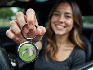Custom Pet Keyfob Metallic Premium Edition